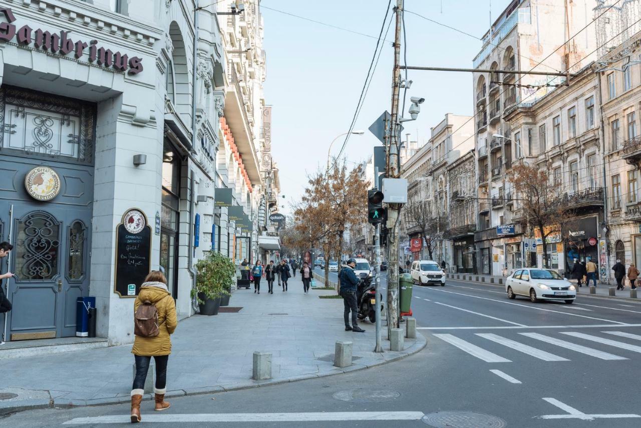 Brezoianu Spacious Flat Bucarest Exterior foto