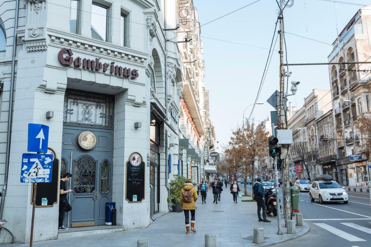 Brezoianu Spacious Flat Bucarest Exterior foto